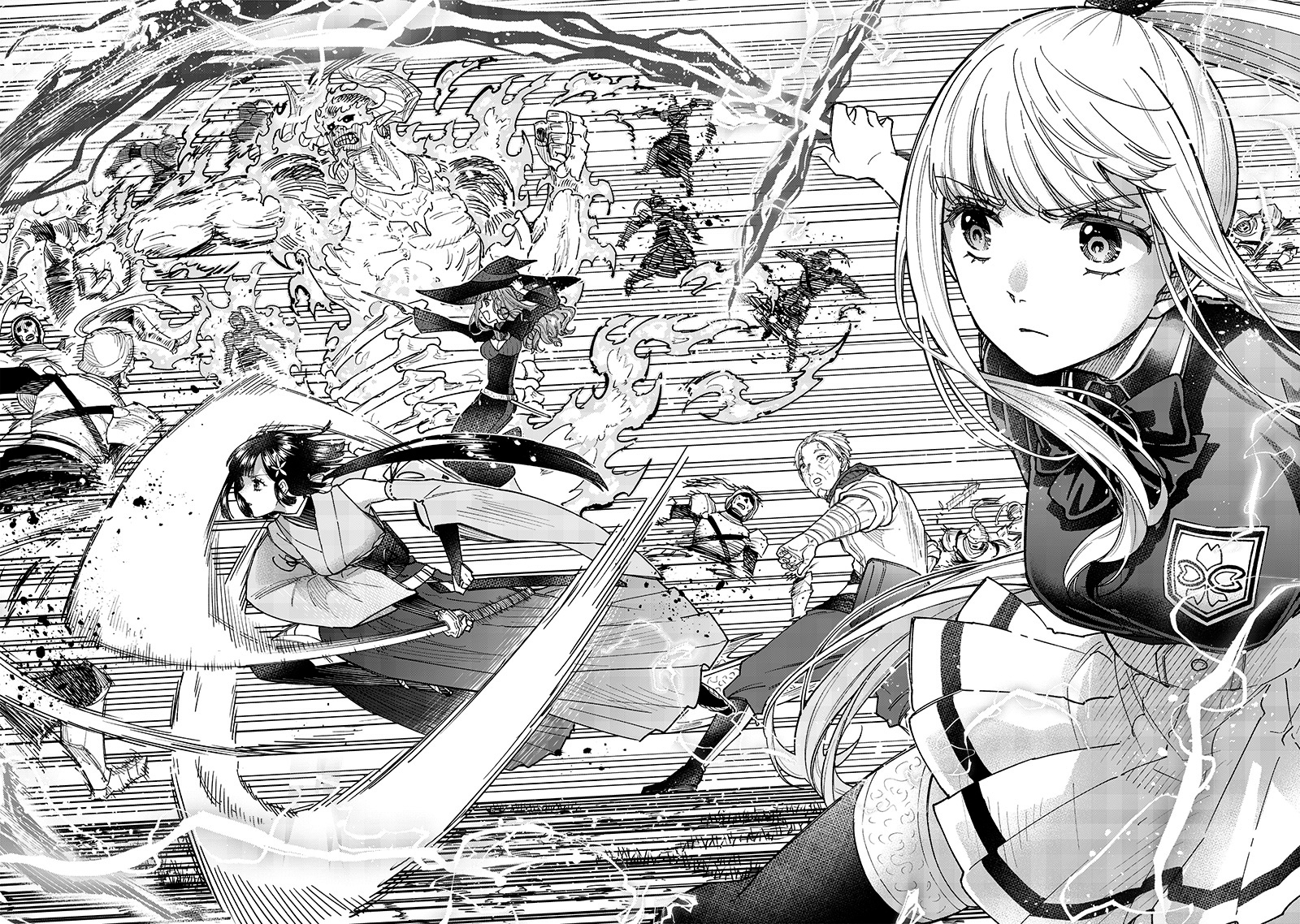 Kyuuseishu <MESHIA> ~Isekai wo Sukutta Moto Yuusha ga Mamono no Afureru Genjitsu Sekai wo Musou suru~ chapter 55