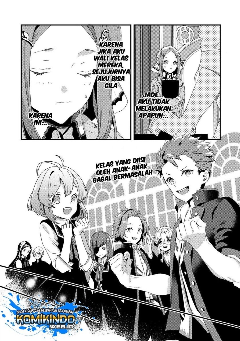 Kyuutei Mahou-shi Kubi ni Nattande, Inaka ni Kaette Mahou-ka no Sensei ni Narimasu Chapter 01.2 Bahasa Indonesia