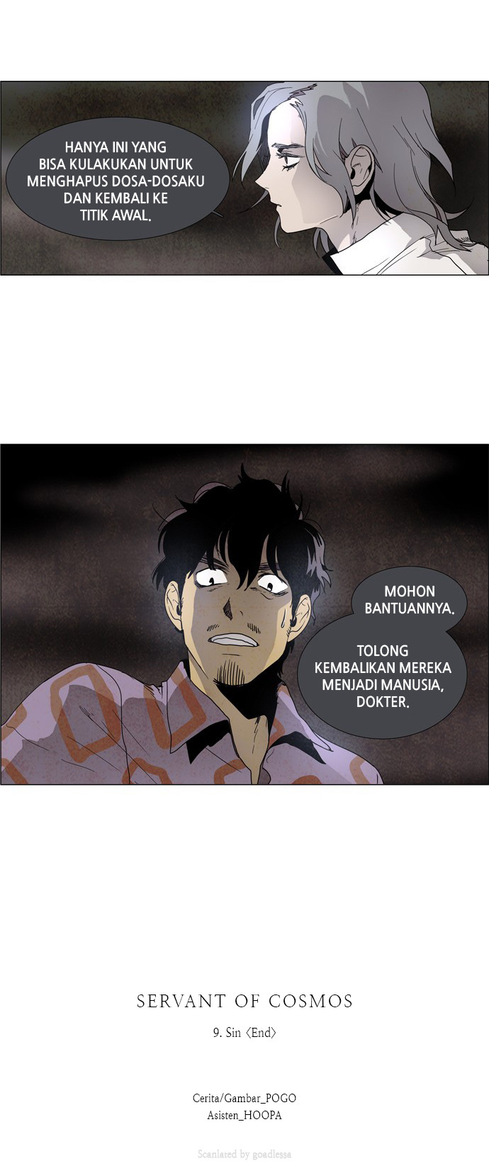 LESSA – Servant of Cosmos Chapter 09 Bahasa Indonesia