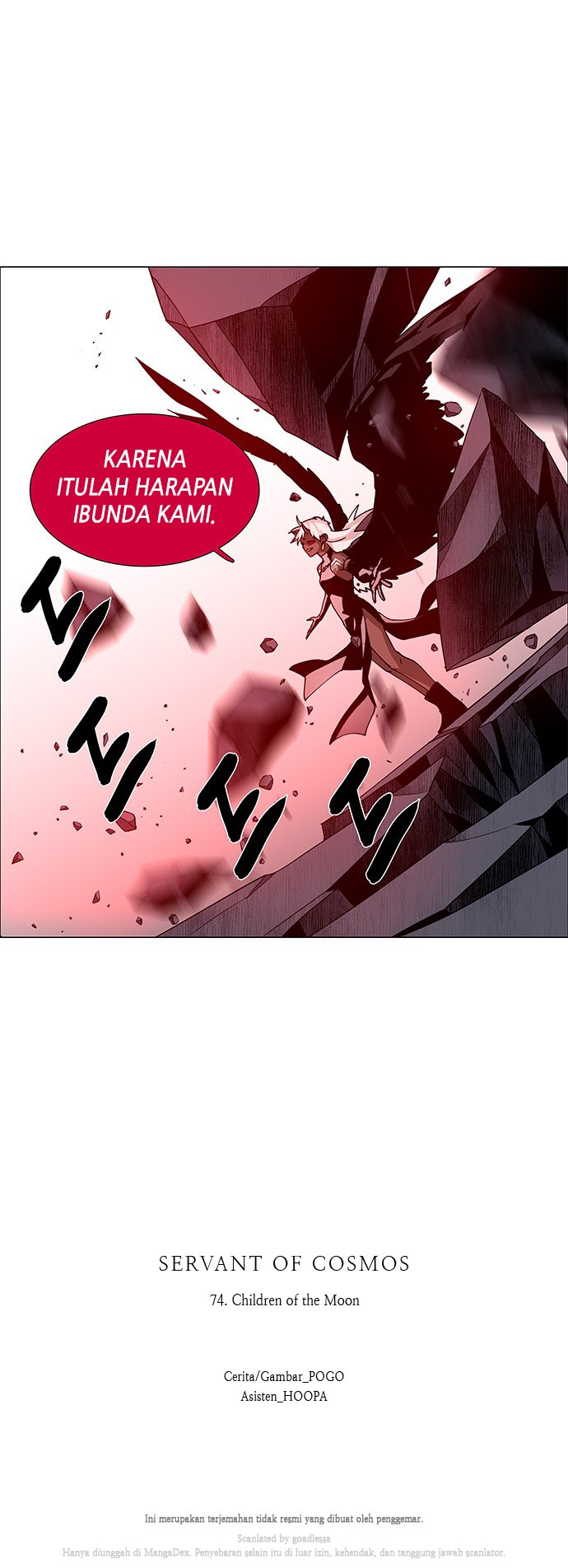 LESSA – Servant of Cosmos chapter 74