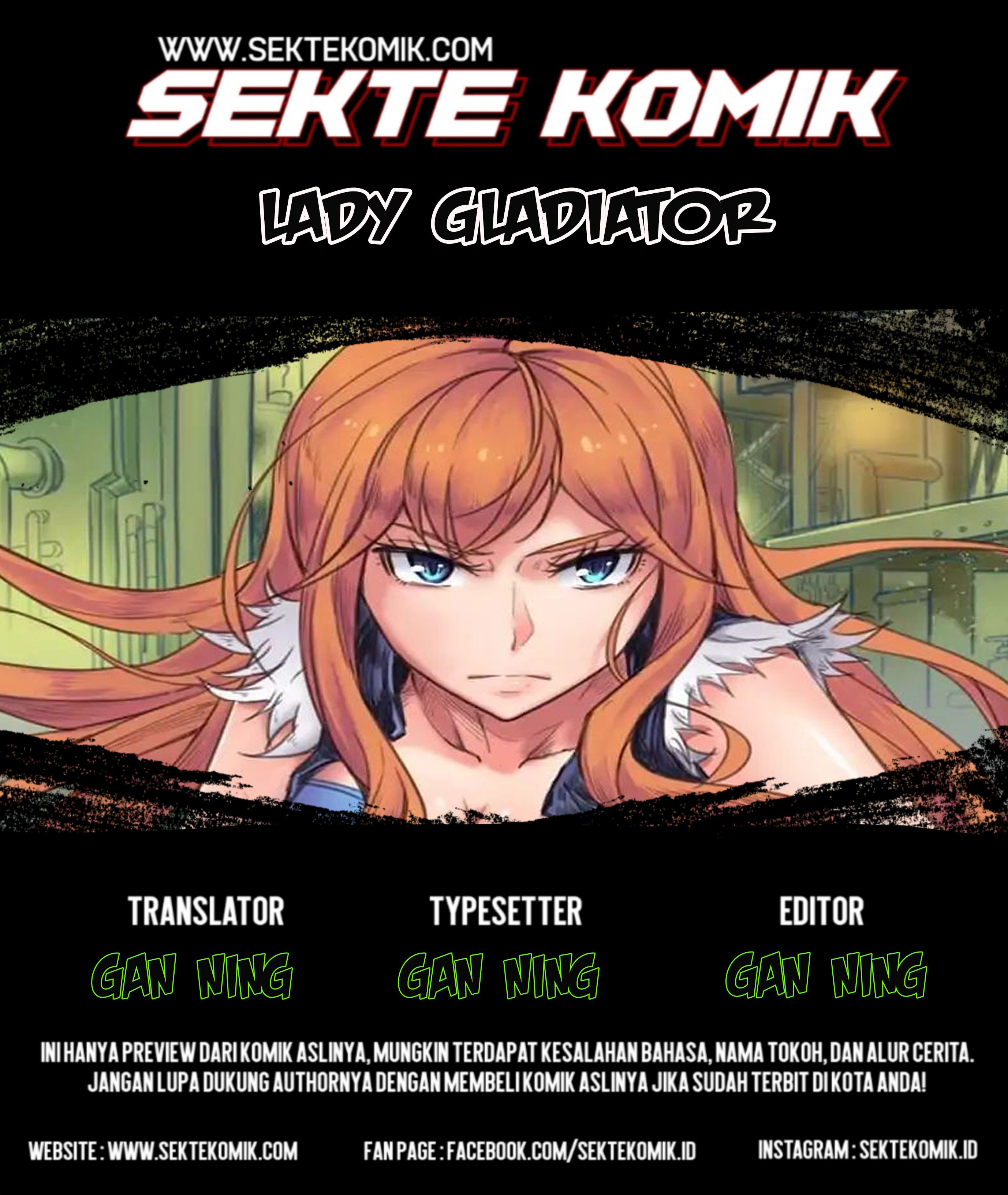 Lady Gladiator Chapter 01 Bahasa Indonesia