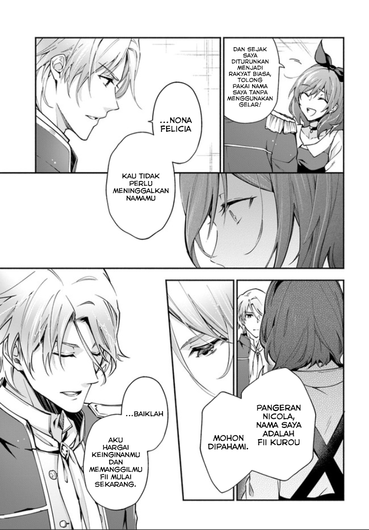 Lady Rose Heimin ni Naritai Chapter 01.3 Bahasa Indonesia