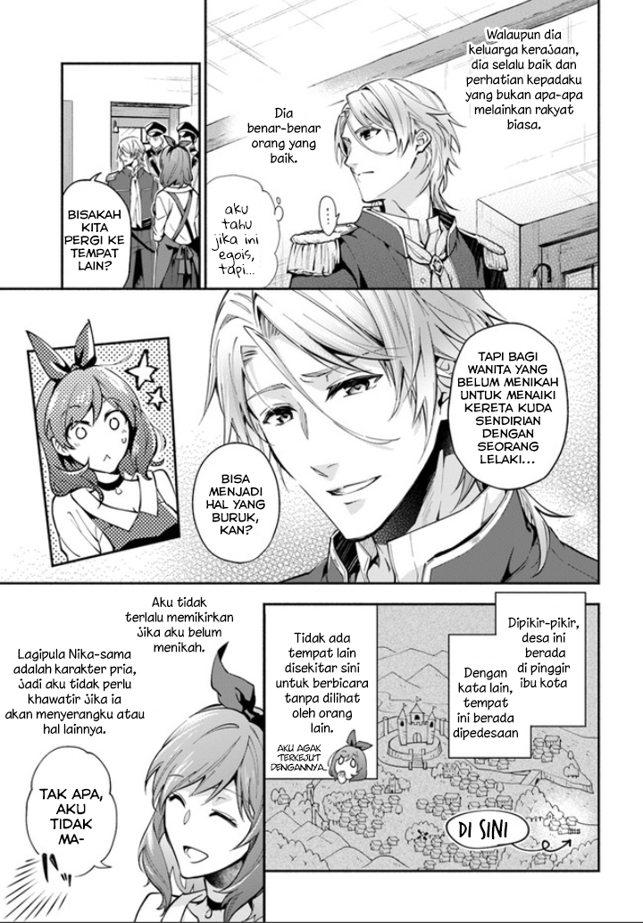 Lady Rose Heimin ni Naritai Chapter 01.3 Bahasa Indonesia