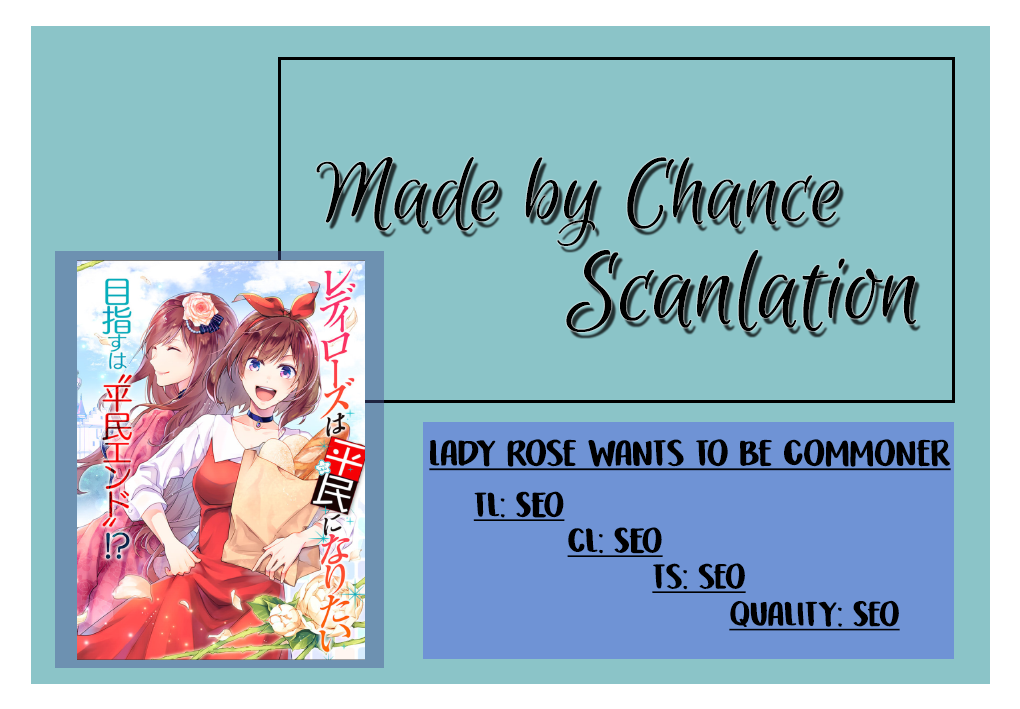 Lady Rose Heimin ni Naritai Chapter 01.3 Bahasa Indonesia