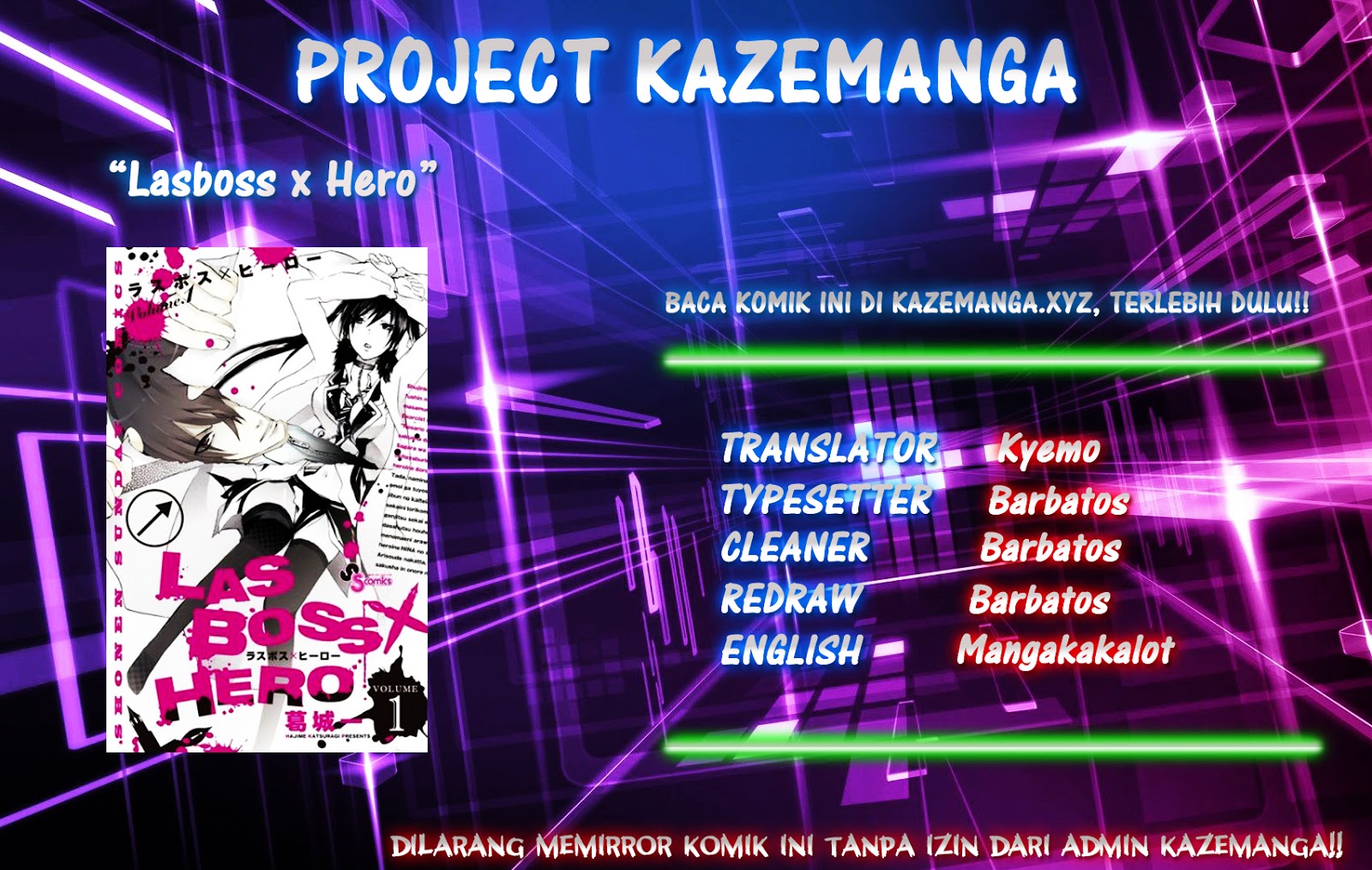 Lasboss x Hero chapter 11
