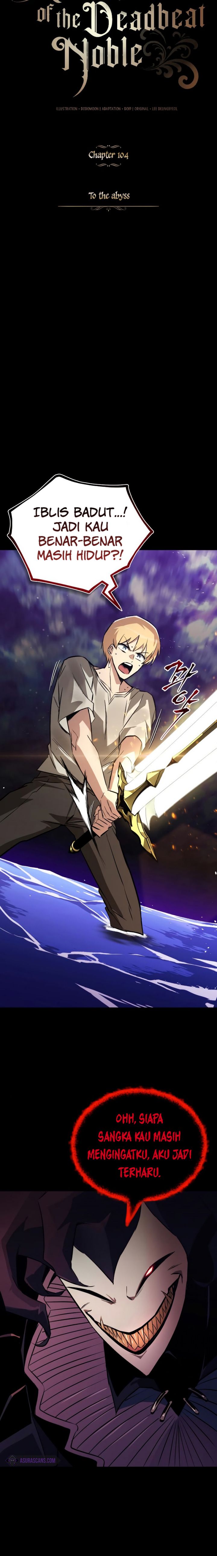 Lazy Prince Becomes a Genius (Reformation of the Deadbeat Noble) Chapter 104 Bahasa Indonesia