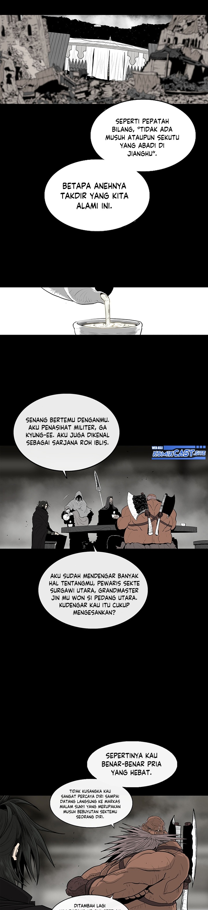 Legend of the Northern Blade Chapter 158 Bahasa Indonesia