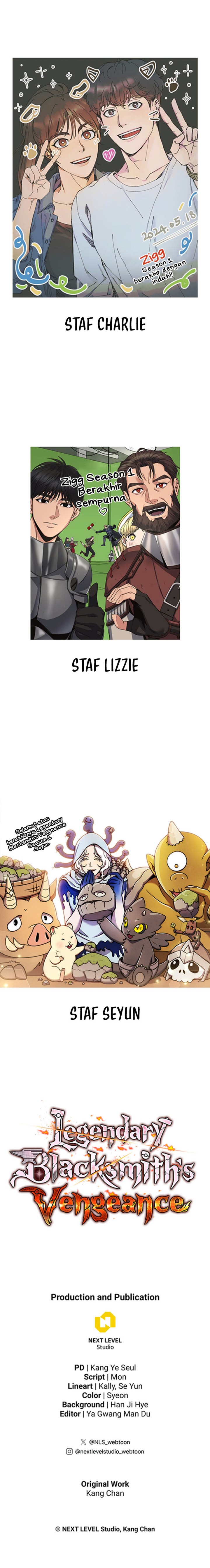 Legendary Blacksmith’s Vengeance Chapter 57 Bahasa Indonesia