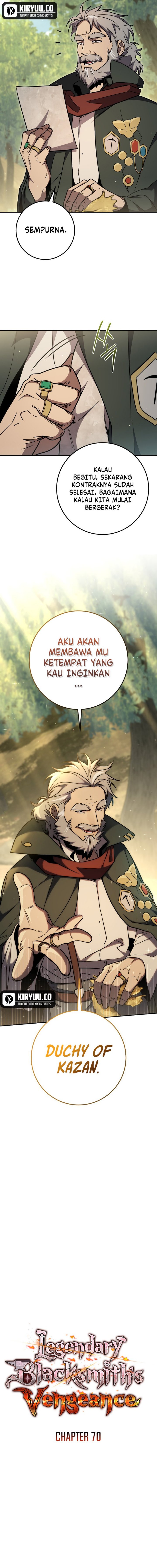 Legendary Blacksmith’s Vengeance Chapter 70 Bahasa Indonesia