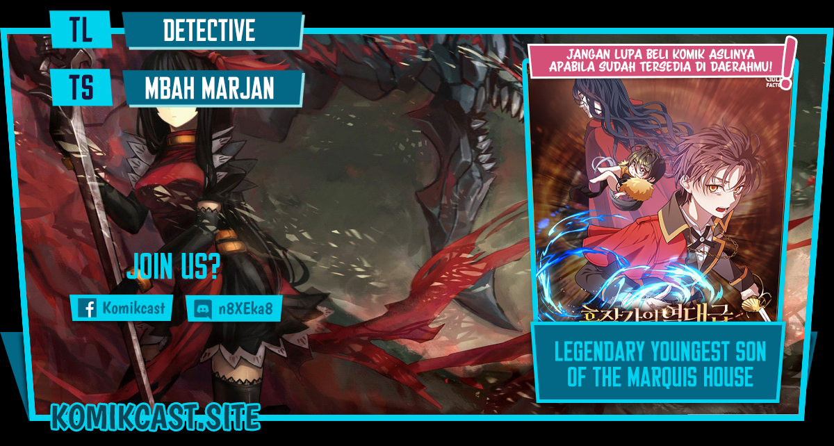 Legendary Youngest Son of the Marquis House Chapter 68 Bahasa Indonesia
