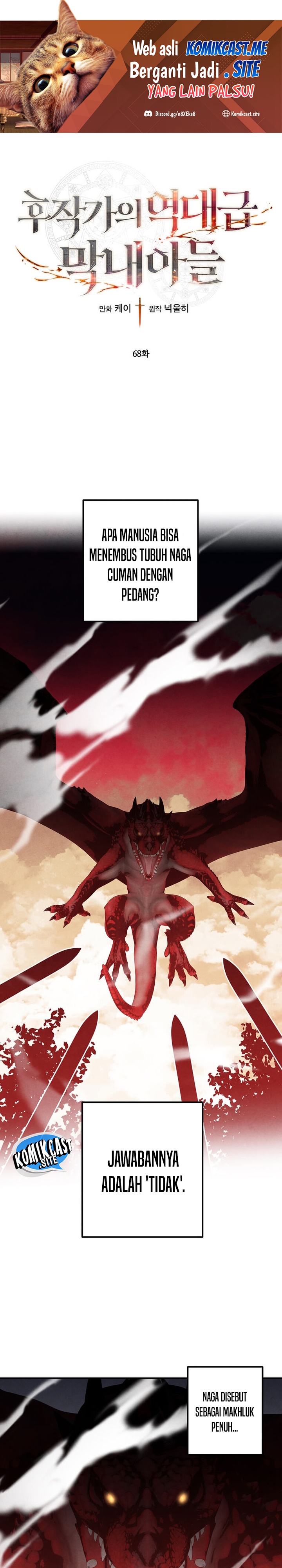 Legendary Youngest Son of the Marquis House Chapter 68 Bahasa Indonesia