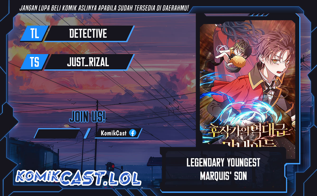 Legendary Youngest Son of the Marquis House Chapter 102 Bahasa Indonesia
