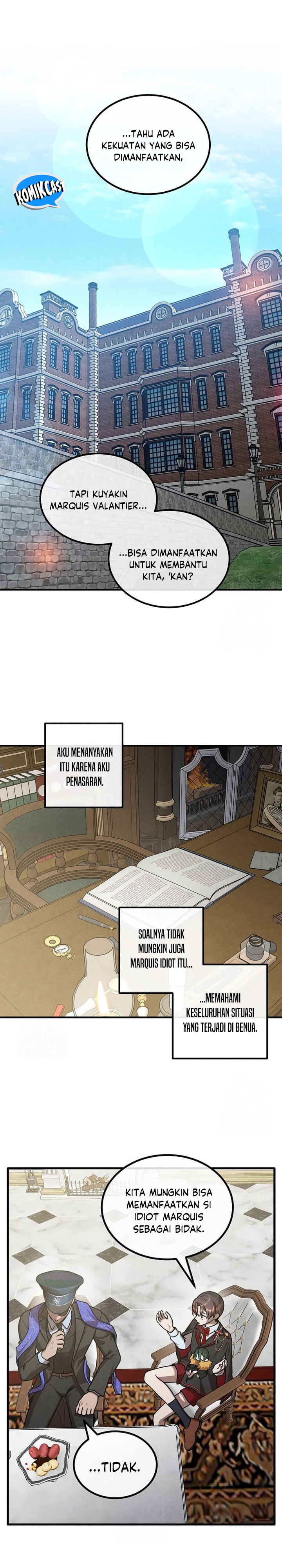 Legendary Youngest Son of the Marquis House Chapter 138 Bahasa Indonesia