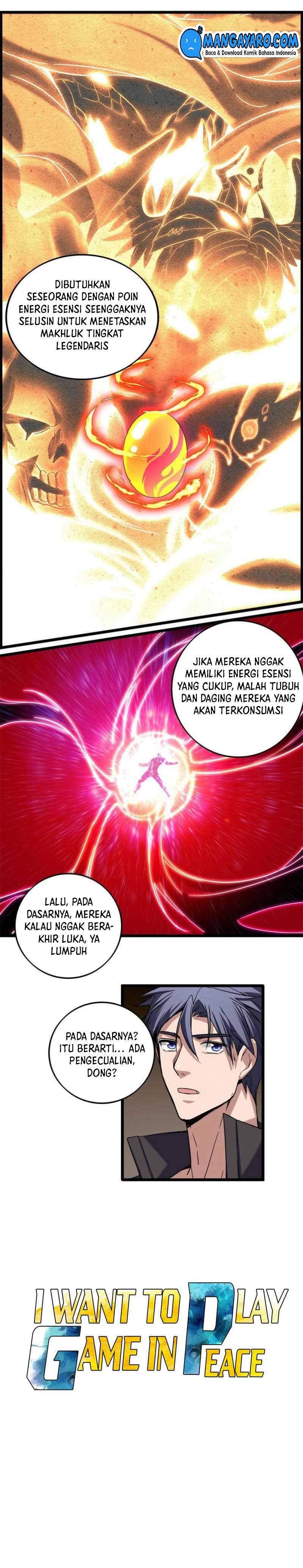 Let Me Game In Peace Chapter 28 Bahasa Indonesia