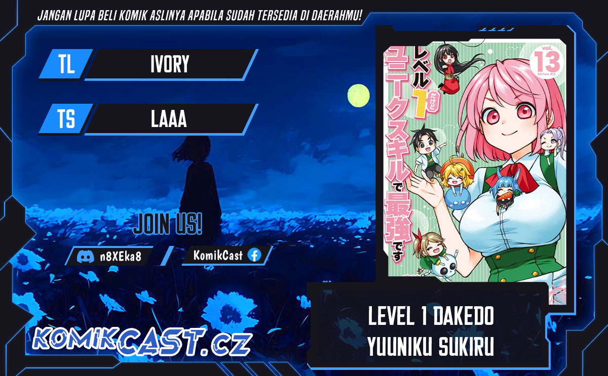 Level 1 dakedo Yuniiku Sukiru de Saikyou desu Chapter 57 Bahasa Indonesia