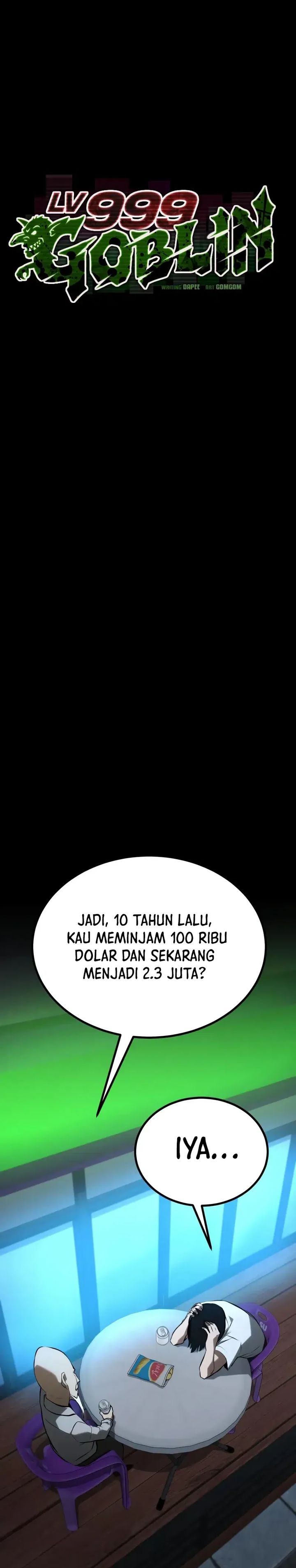 Level 999 Goblin Chapter 28 Bahasa Indonesia