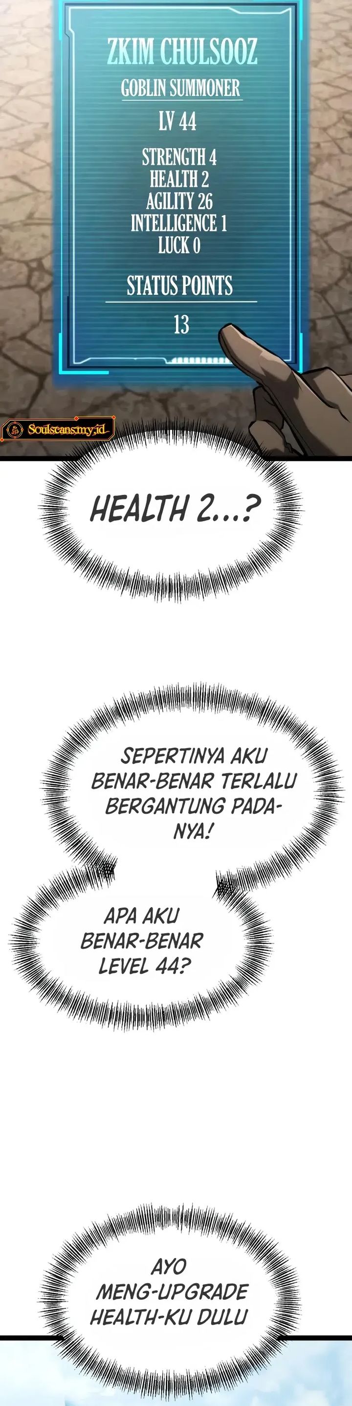 Level 999 Goblin Chapter 28 Bahasa Indonesia