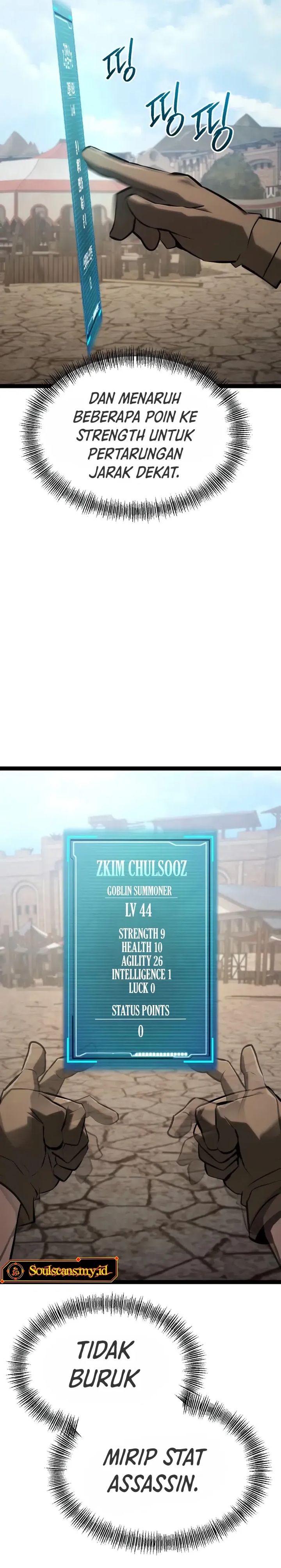 Level 999 Goblin Chapter 28 Bahasa Indonesia