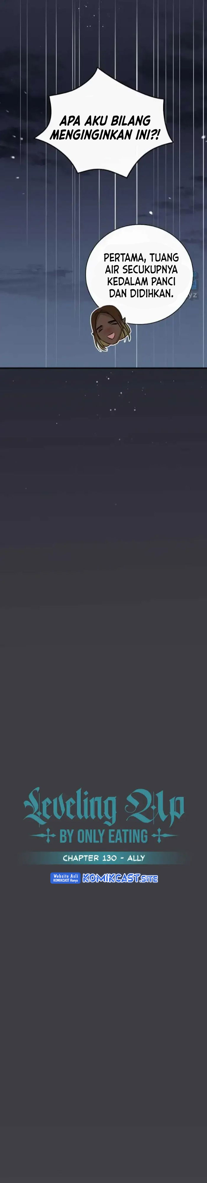 Leveling Up, By Only Eating! Chapter 130 Bahasa Indonesia