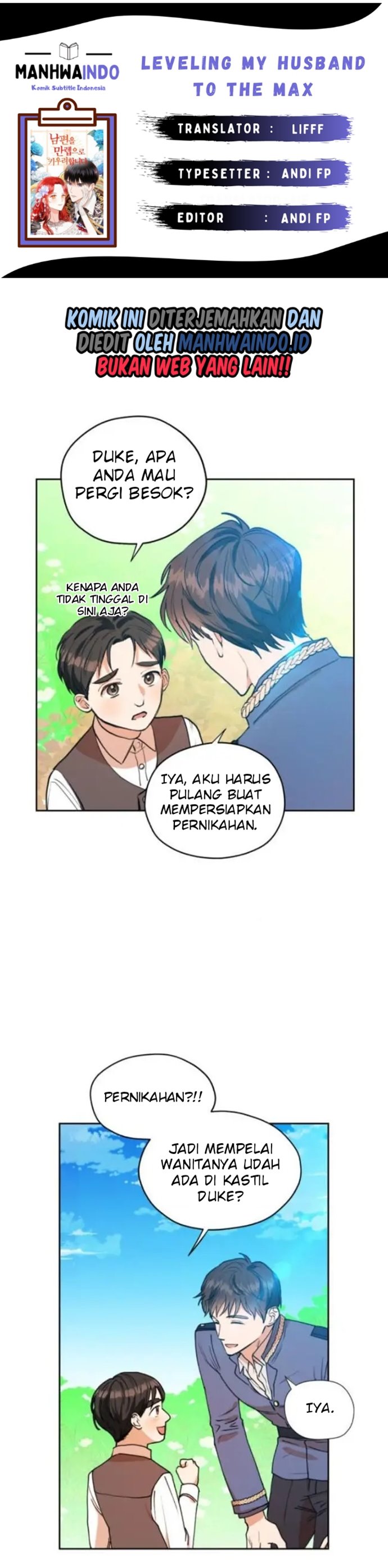 Leveling My Husband to the Max Chapter 31 Bahasa Indonesia