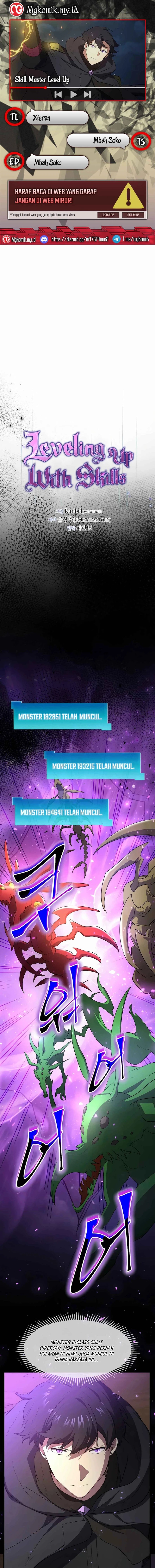 Leveling Up with Skills (Skill Master Levels Up) Chapter 119 Bahasa Indonesia