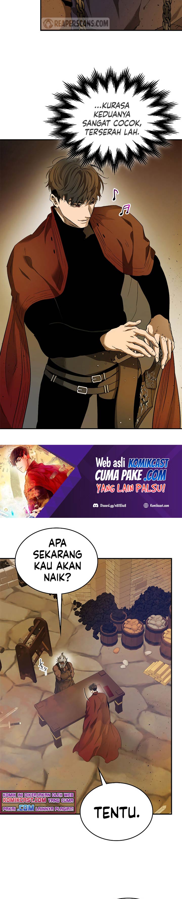 Leveling With the Gods Chapter 32 Bahasa Indonesia