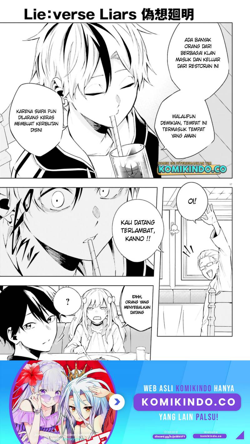 LieVerse Liars Chapter 10.1 Bahasa Indonesia