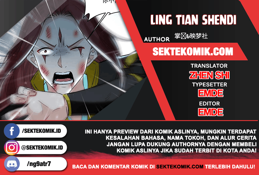 Ling Tian Shendi Chapter 146 Bahasa Indonesia