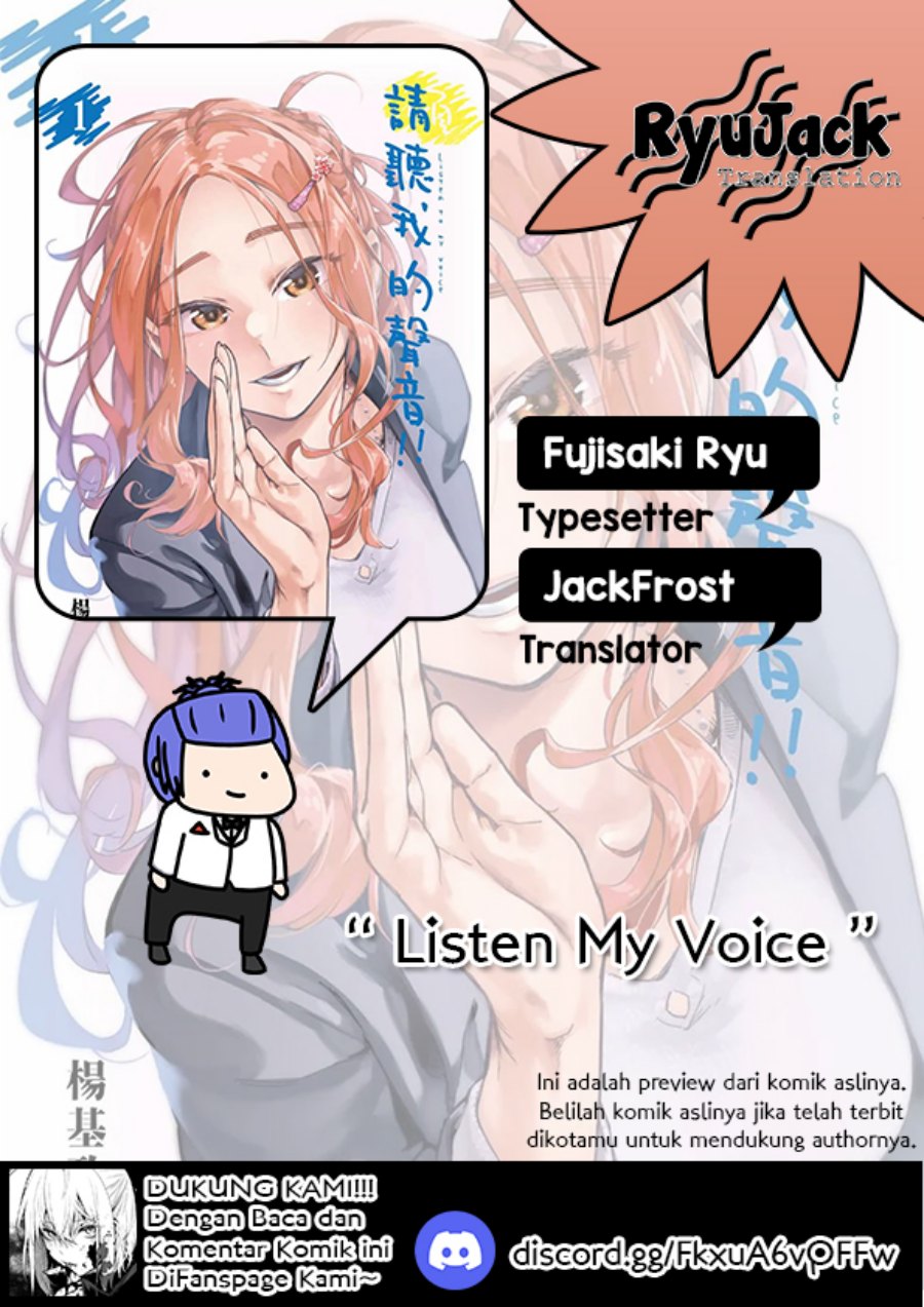 Listen to My Voice!! chapter 9