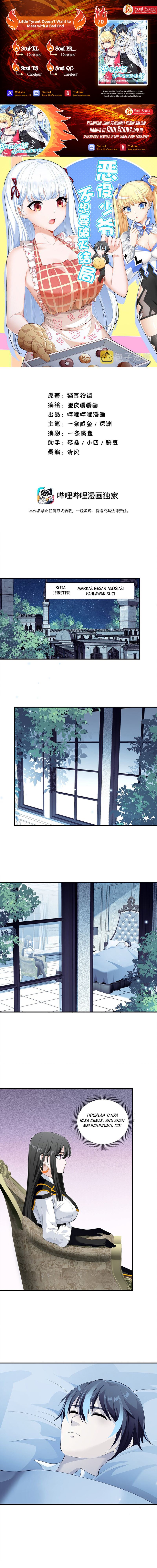 Little Tyrant Doesn’t Want to Meet with a Bad End Chapter 70 Bahasa Indonesia