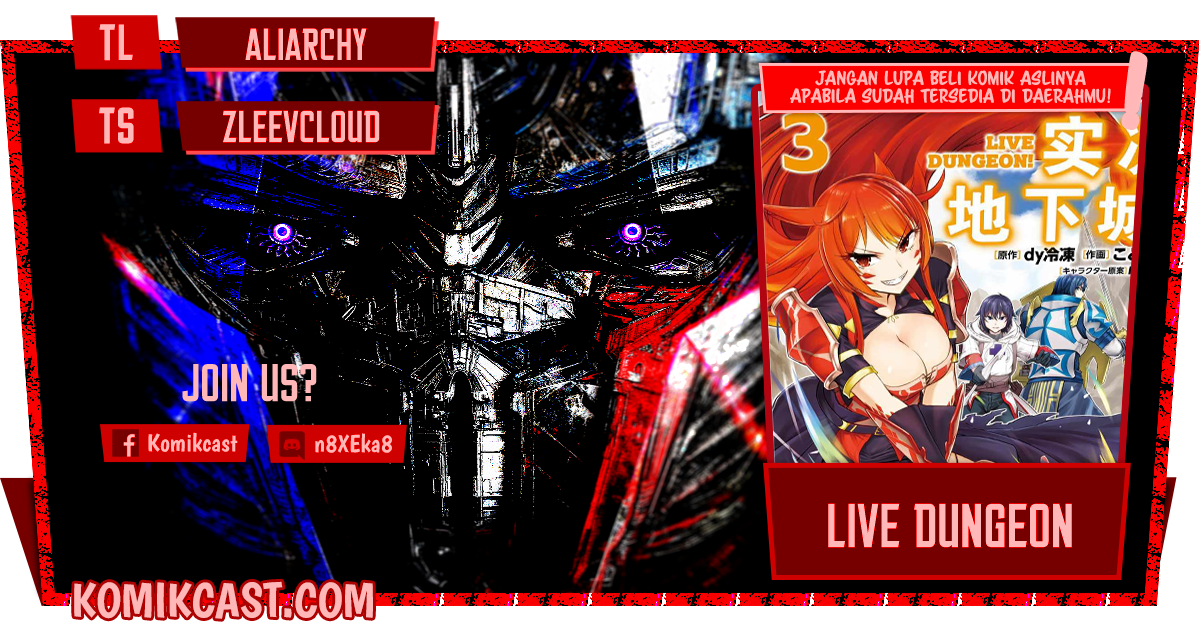 Live Dungeon! Chapter 40 Bahasa Indonesia