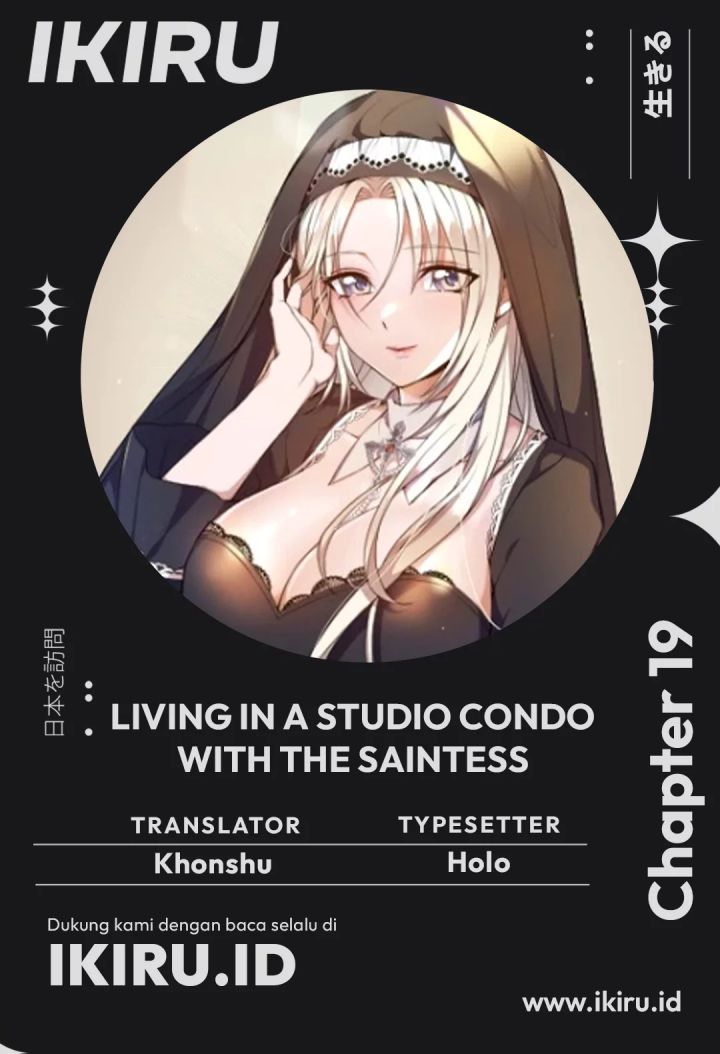 Living in a Studio Condo With the Saintess chapter 19