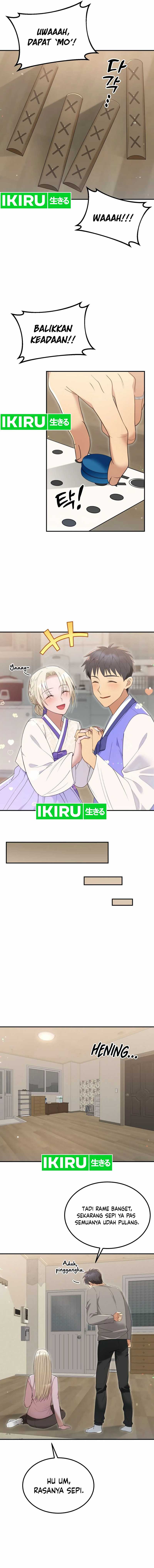 Living in a Studio Condo With the Saintess Chapter 42 Bahasa Indonesia