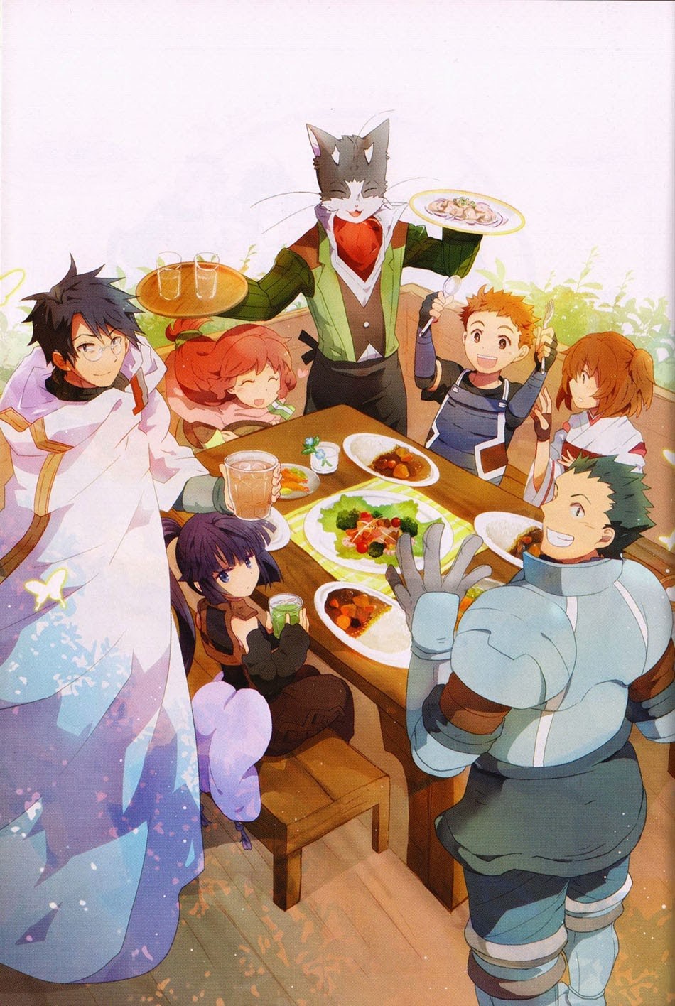 Log Horizon – Nyanta Hanchou Shiawase no Recipe chapter 1