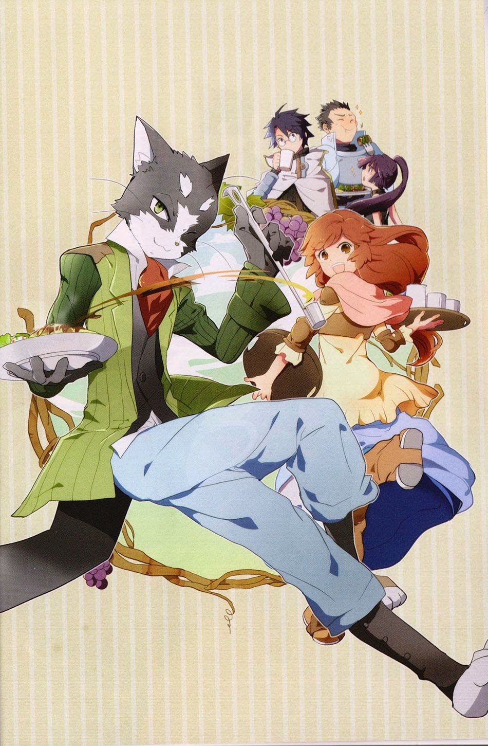 Log Horizon – Nyanta Hanchou Shiawase no Recipe chapter 1