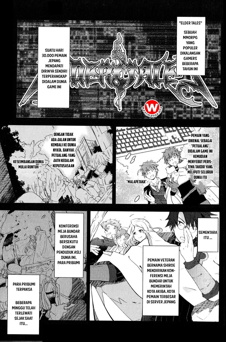 Log Horizon – Nyanta Hanchou Shiawase no Recipe chapter 1