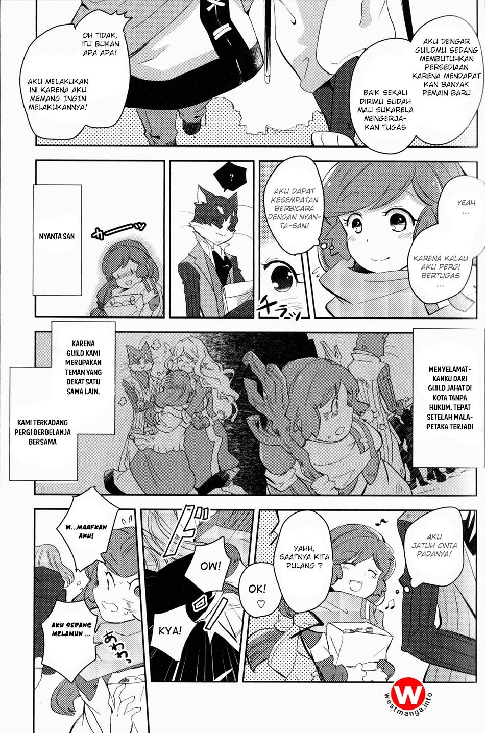 Log Horizon – Nyanta Hanchou Shiawase no Recipe chapter 1