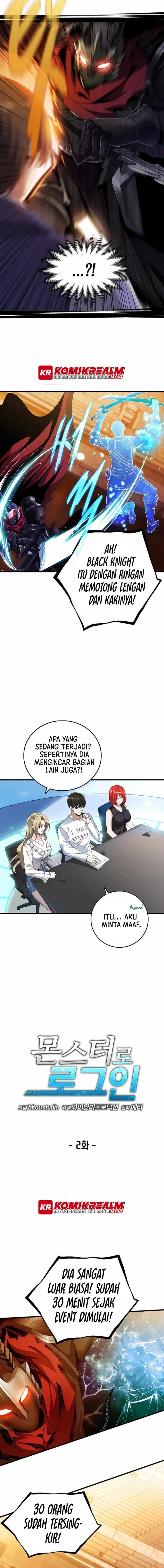 Logging in as a Monster Chapter 02 Bahasa Indonesia