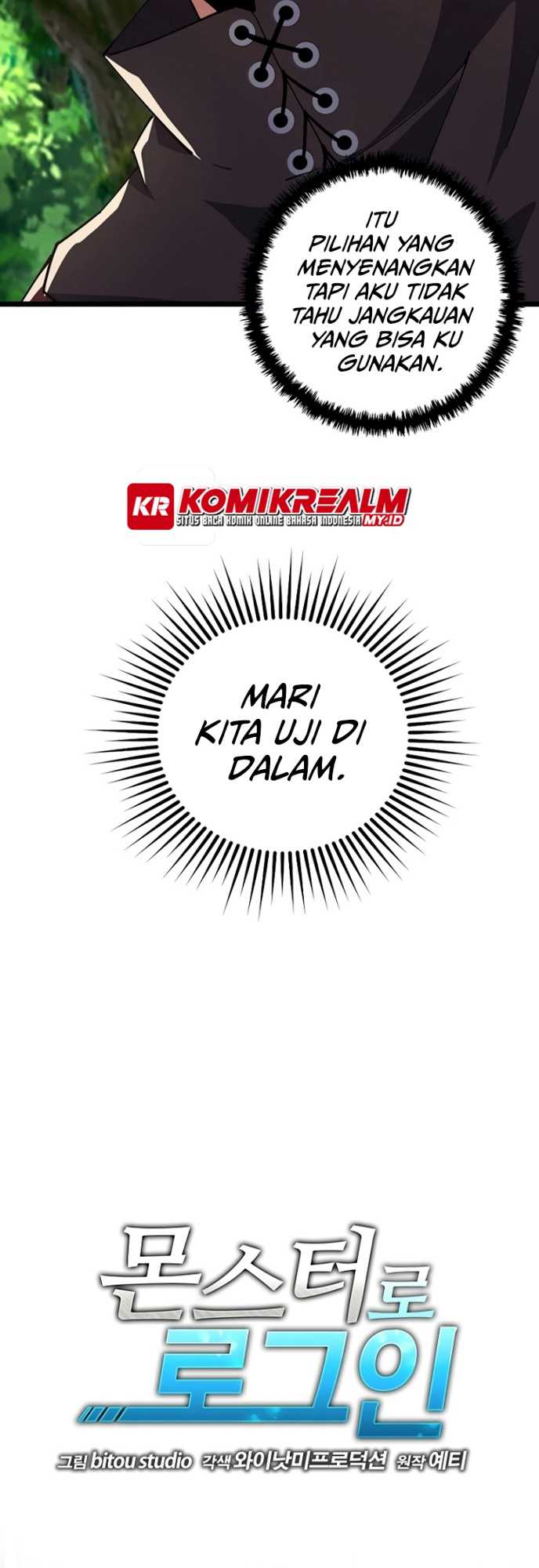 Logging in as a Monster Chapter 07 Bahasa Indonesia