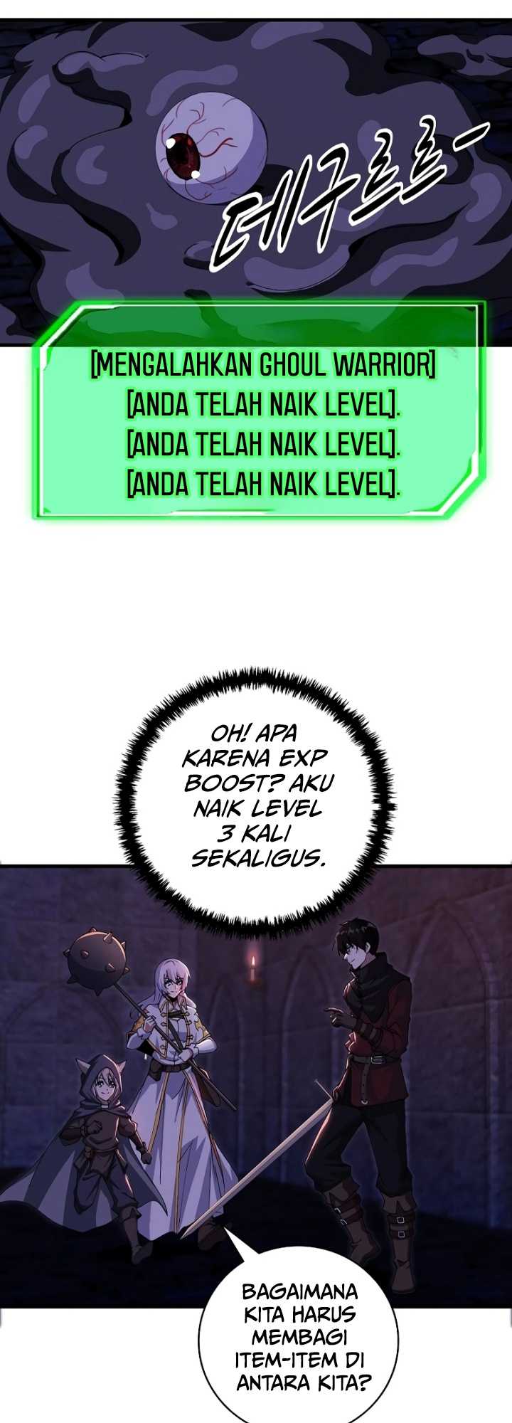 Logging in as a Monster Chapter 07 Bahasa Indonesia