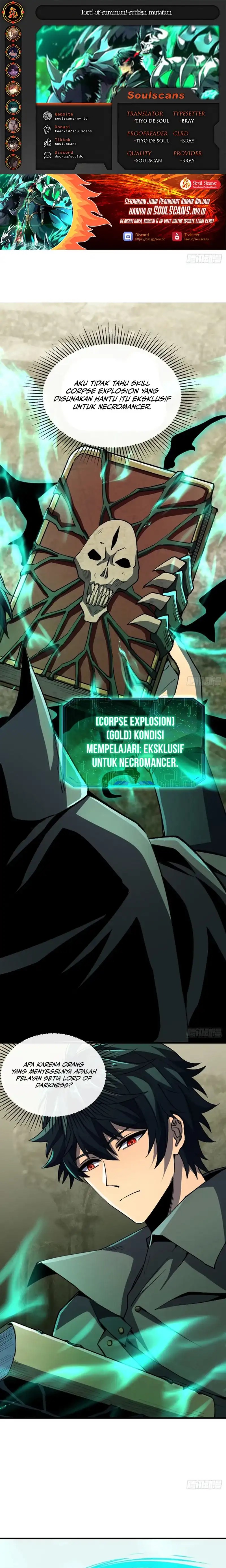 Lord of Summons! Sudden Mutation chapter 31