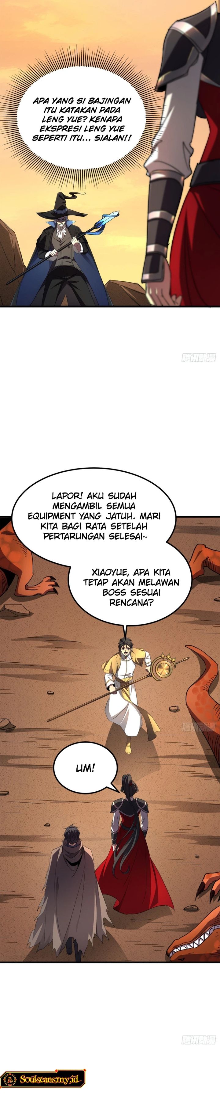 Lord of Summons! Sudden Mutation Chapter 55 Bahasa Indonesia