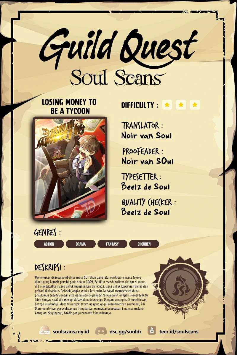 Losing Money to Be a Tycoon Chapter 80 Bahasa Indonesia