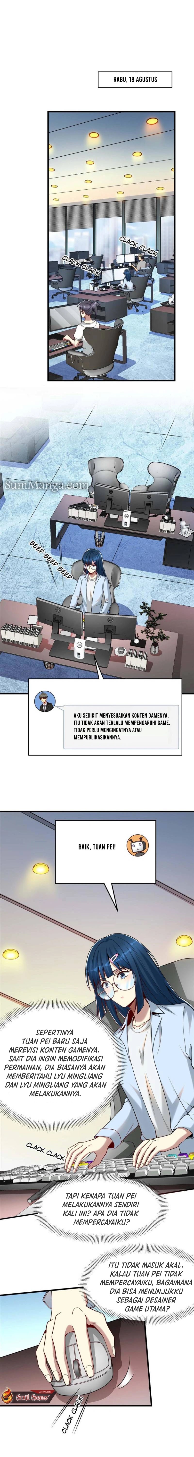 Losing Money to Be a Tycoon Chapter 115 Bahasa Indonesia
