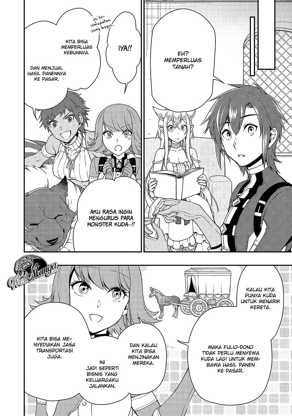 Lv2 kara Cheat datta Moto Yuusha Kouho no Mattari Isekai Life Chapter 15 Bahasa Indonesia