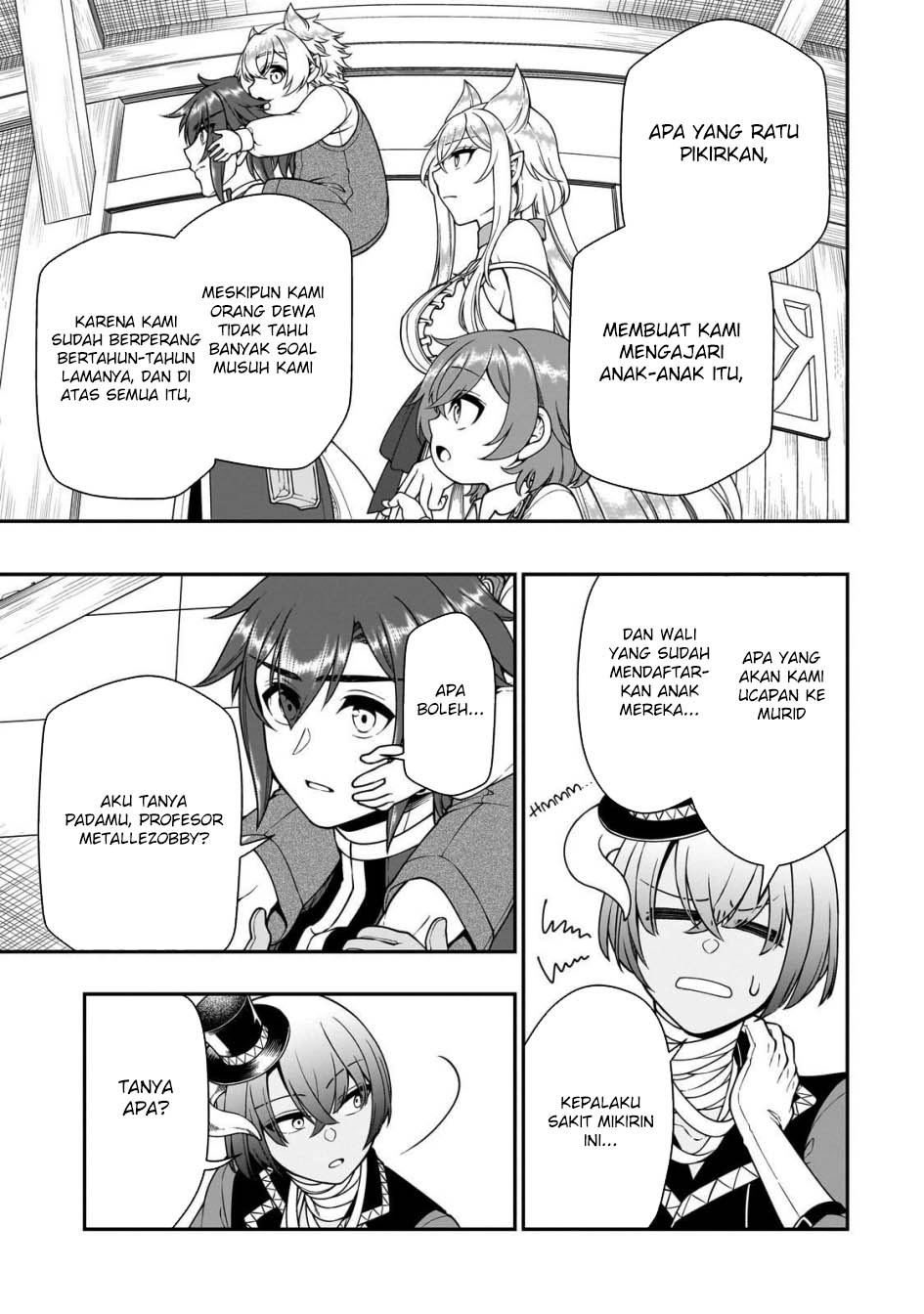 Lv2 kara Cheat datta Moto Yuusha Kouho no Mattari Isekai Life Chapter 66 Bahasa Indonesia