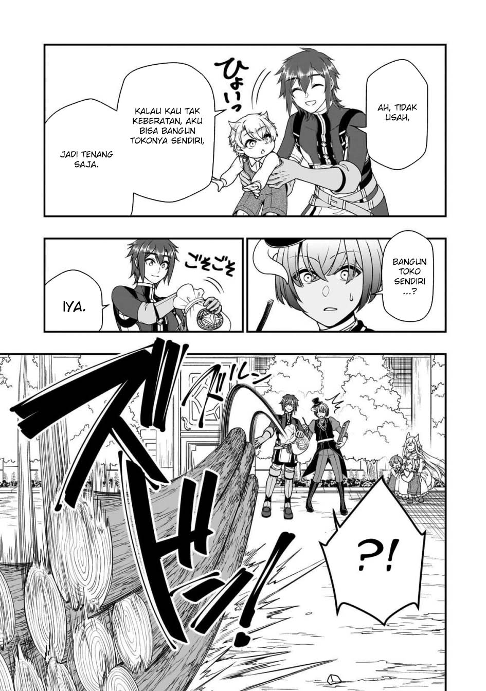 Lv2 kara Cheat datta Moto Yuusha Kouho no Mattari Isekai Life Chapter 66 Bahasa Indonesia
