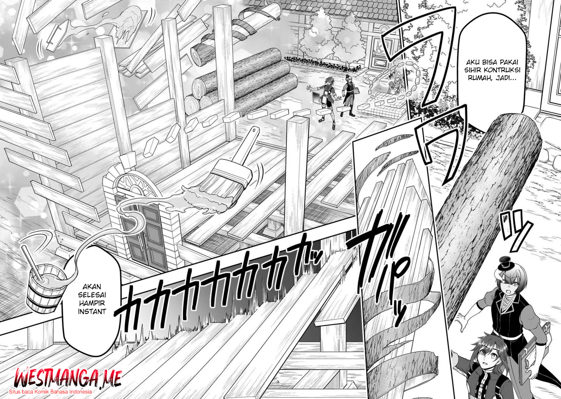 Lv2 kara Cheat datta Moto Yuusha Kouho no Mattari Isekai Life Chapter 66 Bahasa Indonesia