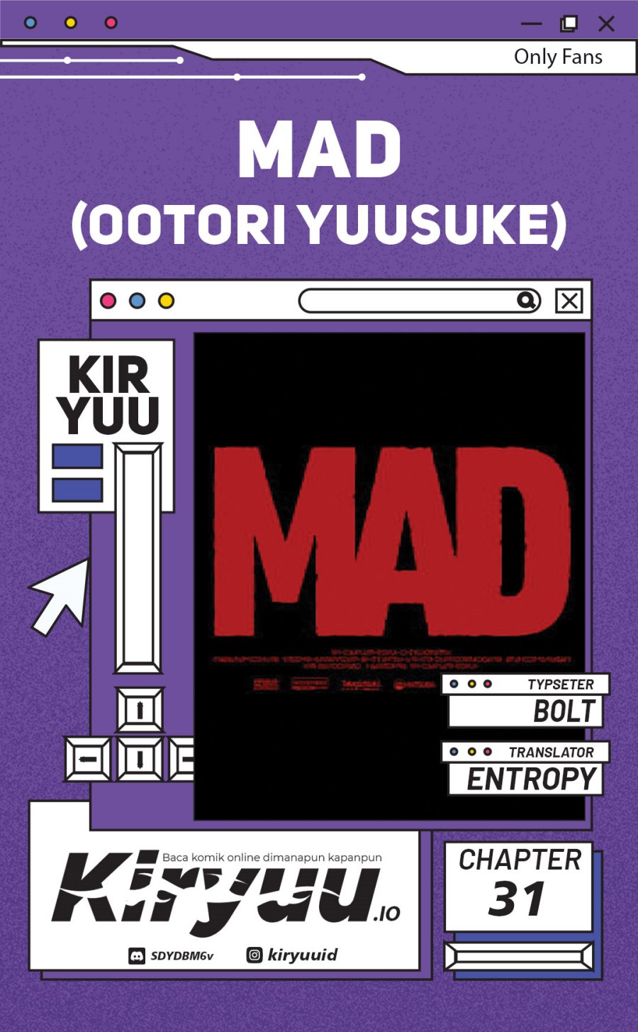 MAD (OOTORI Yuusuke) chapter 31