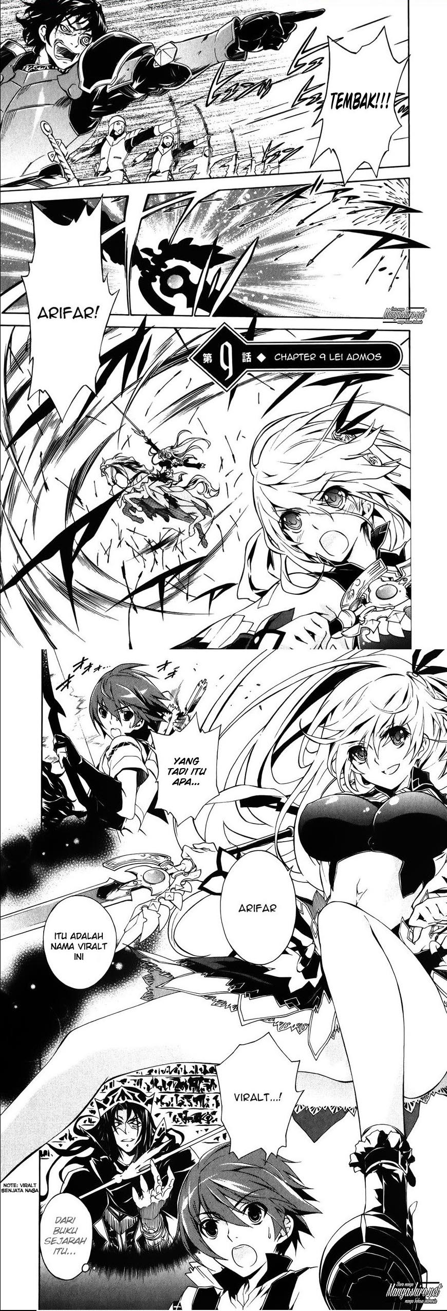 Madan no Ou to Vanadis chapter 9